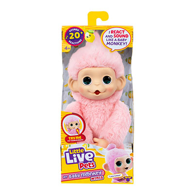 Little Live Pets My Mini Baby Monkey Single Pack